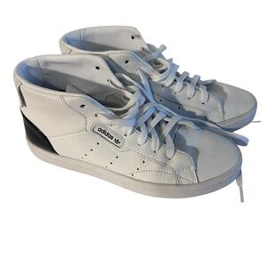 Adidas White and Black Athletic Shoes
